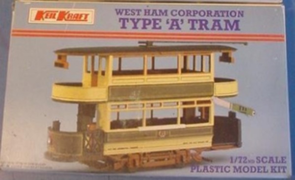 1/72 Keil Kraft K307-West Ham Corporation Type "A" Tram 1/72 Keil Kraft K307-West Ham Corporation Type "A" Tram